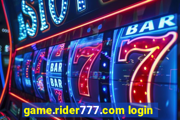 game.rider777.com login